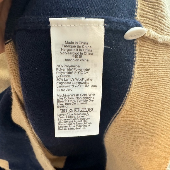 J. Crew Rugby Polo Sweater, Men’s XL, Wool - Picture 8 of 9